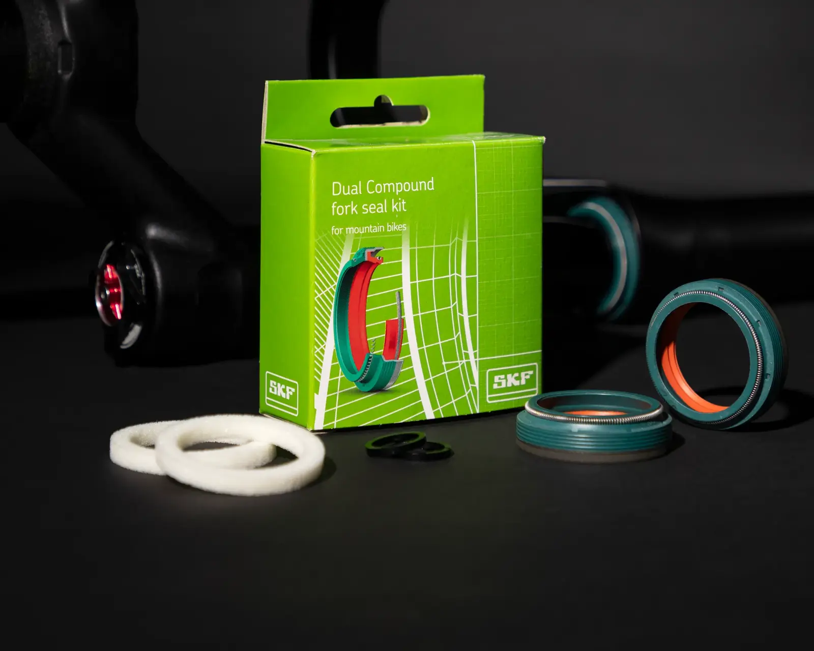2W-two wheelers-Dual Compound fork seal kit for mountain bikes