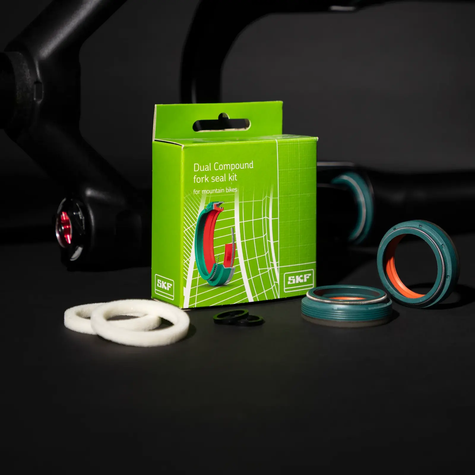 2W-two wheelers-Dual Compound fork seal kit for mountain bikes